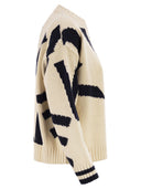 Weekend Maxmara Wkdcelebre 패턴 코튼 크루넥