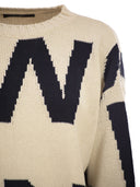 Weekend Maxmara Wkdcelebre 패턴 코튼 크루넥