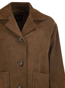 Weekend Maxmara Wkdpalchi Suede Crop Jacket