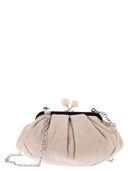 Borsa Weekend Maxmara Wkavalois piccola in pelle scamosciata