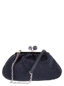 Weekend Maxmara Wkafortuna Pasticcino Bag Medium Raffia Effect