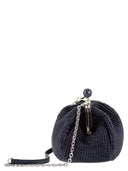 Weekend Maxmara Wkafortuna Pasticcino Bag Medium Raffia Effect