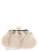 Weekend Maxmara Wkafortuna Pasticcino Bag Medium Raffia Effect