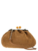 Weekend Maxmara Wkafortuna Pasticcino Bag Medium Raffia Effect