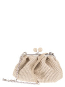 Weekend Maxmara Wkapalmas Raffia Effect Pasticcino Bag