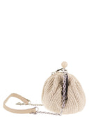 Weekend Maxmara Wkapalmas Raffia Effect Pasticcino Bag