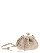Weekend Maxmara Wkapalmas Raffia Effect Pasticcino Bag