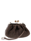 Weekend Maxmara Wkapalmas Raffia Effect Pasticcino Bag