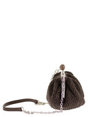 Weekend Maxmara Wkapalmas Raffia Effect Pasticcino Bag