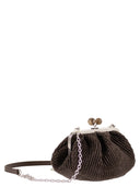 Weekend Maxmara Wkapalmas Raffia Effect Pasticcino Bag