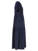 Weekend Maxmara Wkdcapsula Cotton Jersey Ruffle Dress