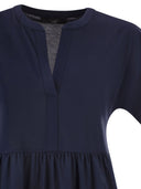 Weekend Maxmara Wkdcapsula Cotton Jersey Ruffle Dress
