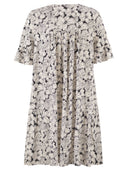 Weekend Maxmara Wkdfuoco Printed Cotton Jersey Dress