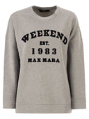 Weekend Maxmara Wkdgommoso Cotton Crew Neck Sweatshirt