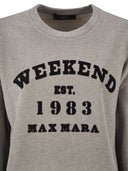 Weekend Maxmara Wkdgommoso Cotton Crew Neck Sweatshirt
