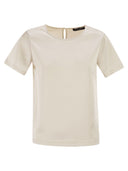 Weekend Maxmara Wkdzona Satin And Jersey T Shirt