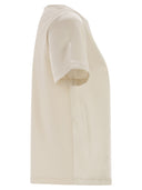 Weekend Maxmara Wkdzona Satin And Jersey T Shirt