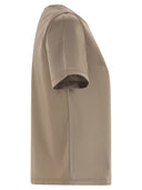 Weekend Maxmara Wkdzona Satin And Jersey T Shirt