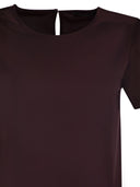 주말 Maxmara Wkdzona 새틴 및 저지 티셔츠