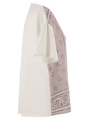 Weekend Maxmara Wkdpampas Printed Silk And Stretch Cotton Jersey T Shirt