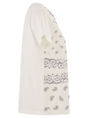 Weekend Maxmara Wkdgenio Embroidered Linen And Stretch Cotton Jersey T Shirt