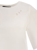 Weekend Maxmara Wkdtarga Cotton Poplin Top With Embroidery