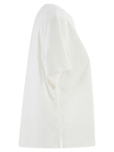 Weekend Maxmara Wkdsabato Cotton Jersey T Shirt With Print