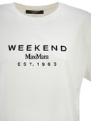 Weekend Maxmara Wkdsabato Cotton Jersey T Shirt With Print