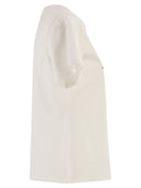Weekend Maxmara Wkdbora Jersey T Shirt With Graphic Print
