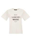 Weekend Maxmara Wkdtenue Jersey T Shirt With Print