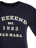 Weekend Maxmara Wkdtenue Jersey T Shirt With Print