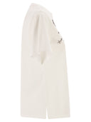 Weekend Maxmara Wkdagile Jersey T Shirt With Print And Embroidery