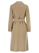 Maxmara Studio Mstcles jas van wol, kasjmier en zijde
