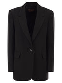 Maxmara Studio Mstbosco Single Breasted Cady Blazer