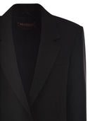 Maxmara Studio Mstbosco Single Breasted Cady Blazer
