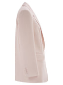 Maxmara Studio Mstbosco Single Breasted Cady Blazer