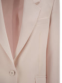 Maxmara Studio Mstbosco Single Breasted Cady Blazer