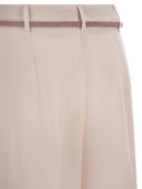 Zwiewne spodnie Cady Maxmara Studio Mstcorvino