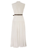 Maxmara Studio Mstgesto Cotton Poplin Circle Skirt