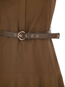 Maxmara Studio Mstgesto Cotton Poplin Circle Skirt