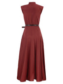 Maxmara Studio Mstgesto Cotton Poplin Circle Skirt