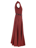 Maxmara Studio Mstgesto Cotton Poplin Circle Skirt
