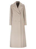 S Maxmara Smmcustodi Long Wool Coat With Martingale