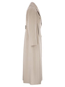 S Maxmara Smmcustodi Long Wool Coat With Martingale