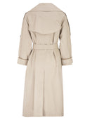 Maxmara The Cube Mtcutrench Trench Coat In Water Repellent Twill