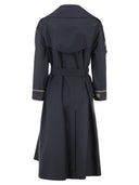 Maxmara The Cube Mtcutrench Trench Coat In Water Repellent Twill