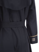 Maxmara The Cube Mtcutrench Trench Coat In Water Repellent Twill