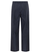 S Maxmara Smmargento Cotton Drawstring Trousers