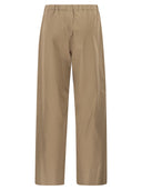 S Maxmara Smmargento Cotton Drawstring Trousers