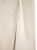 S Maxmara Smmargento Cotton Drawstring Trousers